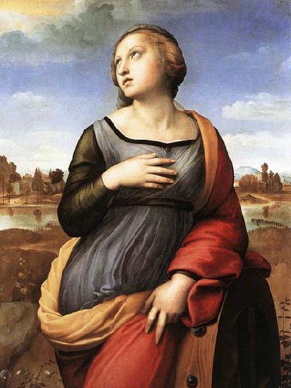 RAFFAELLO Sanzio St Catherine of Alexandria oil painting picture